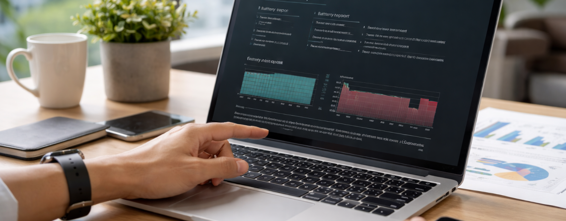 Cara Cek Battery report