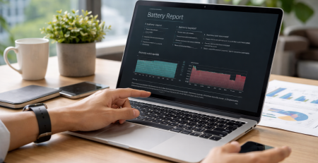 Cara Cek Battery report