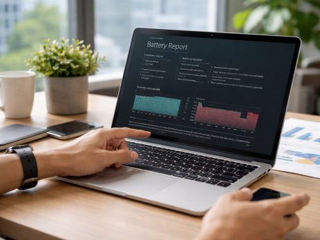 Cara Cek Battery report